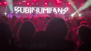 Subhumans - Peroxide,  los angeles California 2026