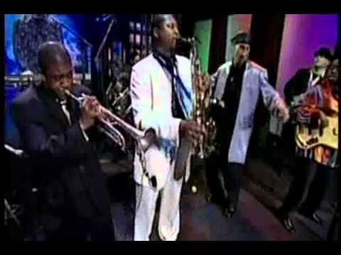 Shareef Clayton Trumpeter Performing on Carson Daly with Milo Z