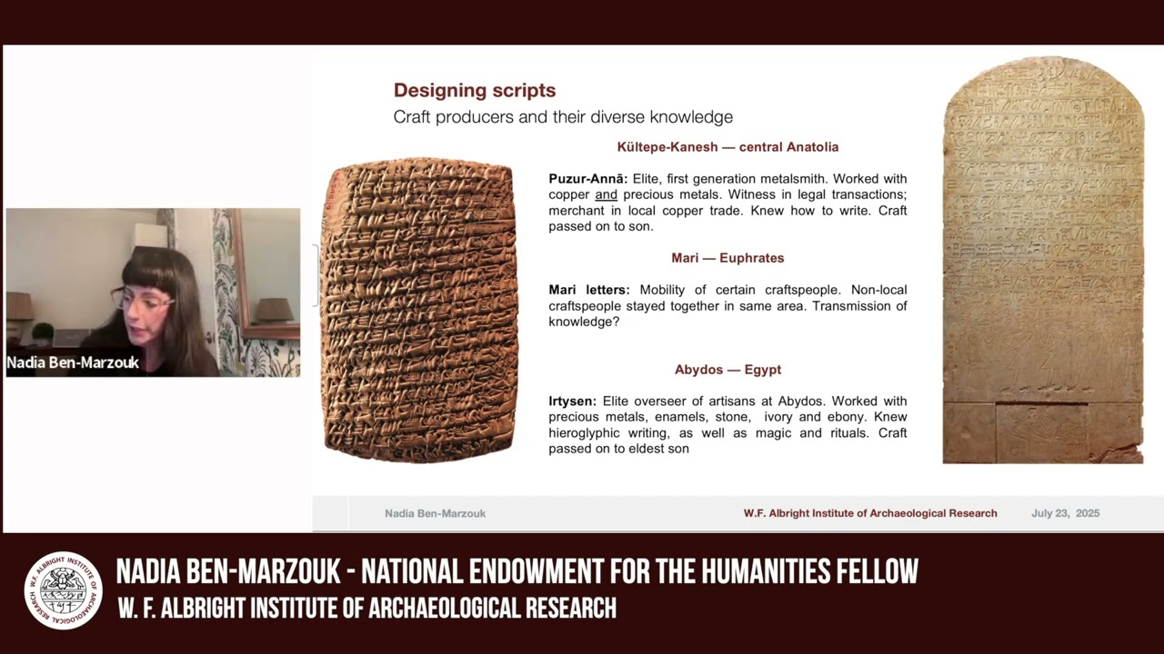 Nadia Ben-Marzouk - Crafting Communities into Contact: Contextualizing Glyptic Interconnections
