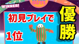 【Fall Guys】初見プレイでも優勝します！