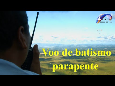 1º Voo Parapente  Piloto  Drill Batizado Itaguaí Serra do Matoso 2021 escola Atitude voo livre