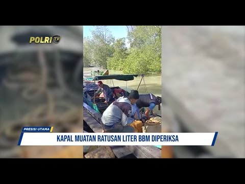 BABEL KAPAL MOTOR MUATAN BBM DIPERIKSA