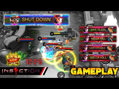 Top Global Claude Meet iNSECTiON Chou | Auto Carry | Epic Comeback! | SOLO Rank Chou Gameplay | MLBB