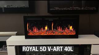 Електрокамін Royal 5D V-Art 40 L