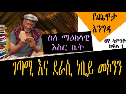 Sheger Yechewata Engida - ገጣሚ እና ደራሲ ነቢይ መኮንን Nebiy Mekonnen Interview Week 6 Part One