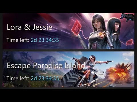 Puzzles and Survival, Lora & Jessie, Escape Paradise Island Event