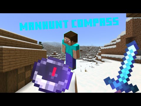 how to make your compass point to a player in minecraft (only 1 command block) [no mods/no addons]