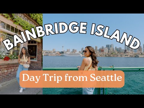 Bainbridge Island Day Trip Guide | Ferry Ride, Cute Coffee Store, Bookstores & Lunch