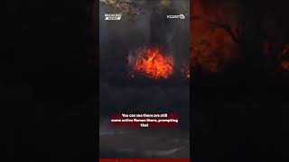 VIDEO: Sky7 shows growing wildfire in Valencia County #breakingnews #wildfire #newmexico