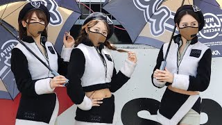 スーパーGT2021 第2戦 富士⑱ 葉月美優(@miumiu0055)さん 片原恵麻(@emma_katahara)さん 五十嵐みさ(@misa_kmkr)さん mutaracing レースクイーン