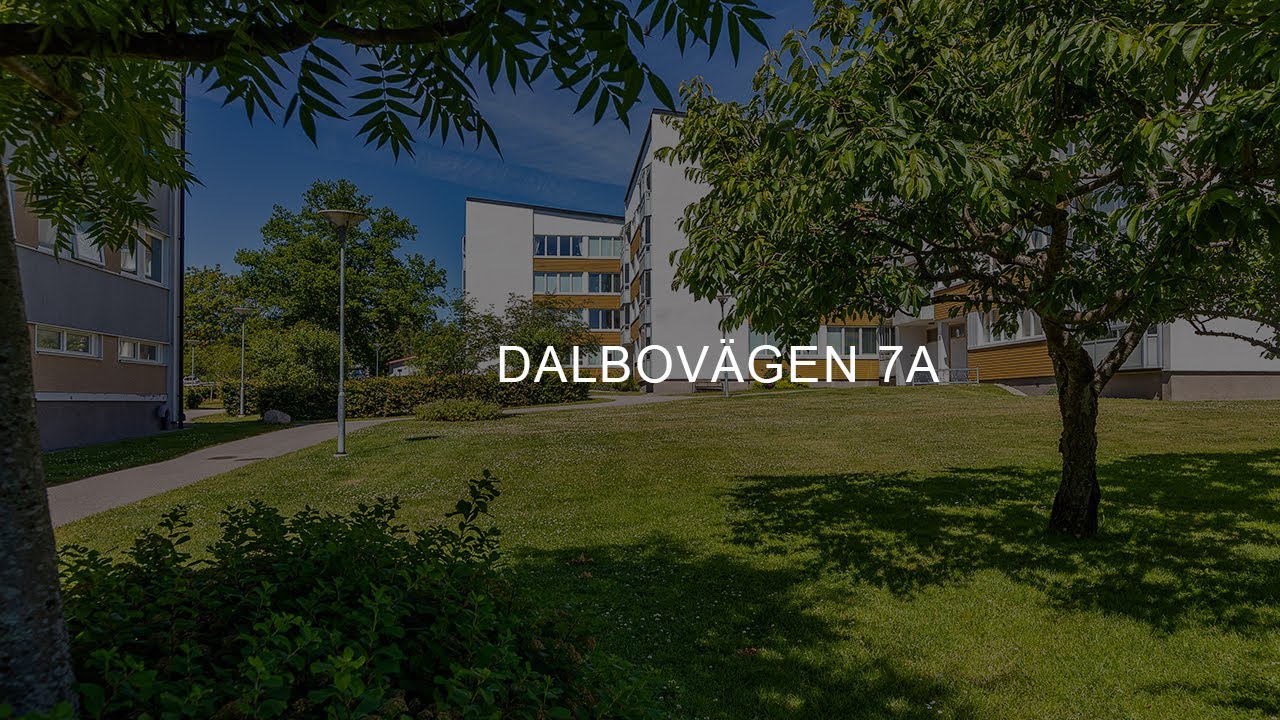 3 rum Lägenhet på Dalbovägen 7A Dalbo Växjö kommun - video