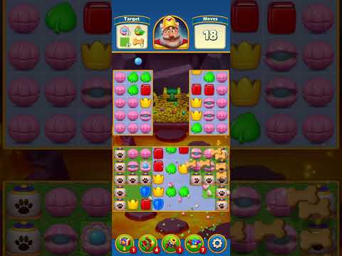Statisfying Destroy Royal Match Level 1837 #games #royalmatch #music #short #statisfying #destroy
