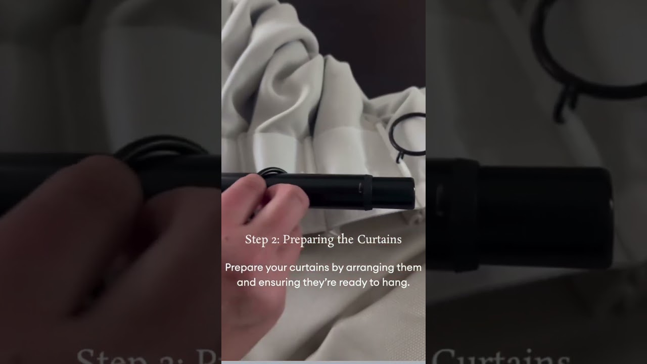 How to install pinch pleat custom curtain #pinchpleatcurtains #curtains #homedecor #shorts