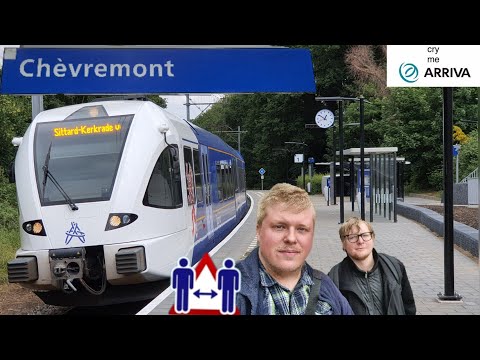 CHÈVREMONT is the least Dutch station in the Netherlands | #trainlife | VLOG