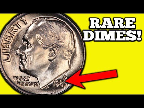 1985 Dimes Worth Money! Roosevelt Dime Error Coin Values