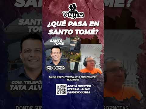 ¿QUE PASA EN SANTO TOMÉ? com. tel. con Rodrigo Alvizo #argentina #santafe #santotome