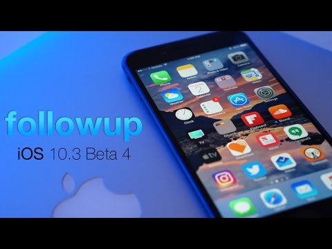 iOS 10.3 Beta 4 - A Few Days Later