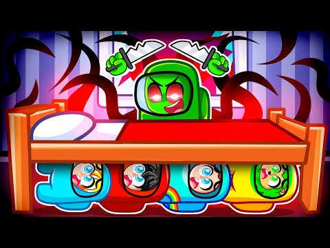 CHOWANY w AMONG US ale JESTEM IMPOSTOREM!