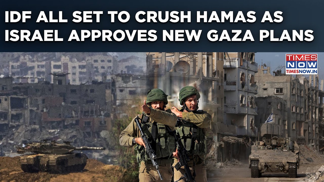 IDF All Set To Crush Hamas As Israel Clears Gaza Plan, Vows 'Won't Stop'| Rafah, Khan Younis Battles