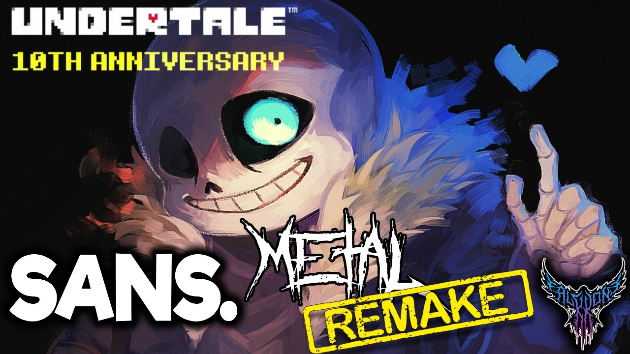 UNDERTALE Anniversary - Sans.【Intense Symphonic Metal Cover】