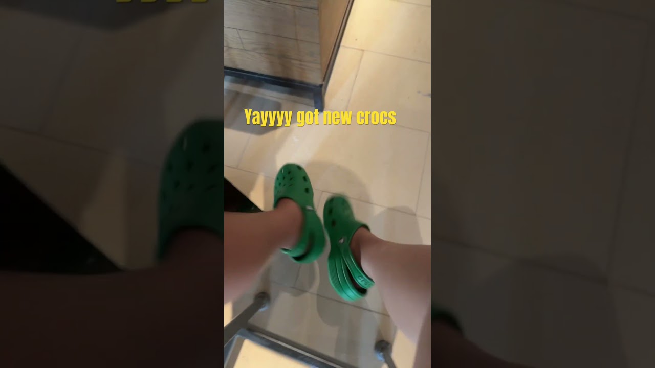I got new crocs :D