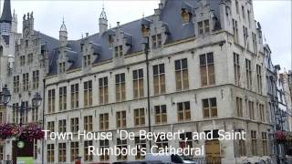 preview picture of video 'Grand Square (Grote Markt) of Mechelen, Flanders'