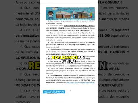 ⚠ DENGUE: el Gobierno de la Ciudad de Buenos Aires ENTREGA GRATIS REPELENTES? 💥 Lo que NO SE DICE