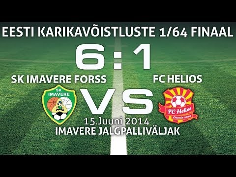 SK Imavere Forss - FC Helios 6:1