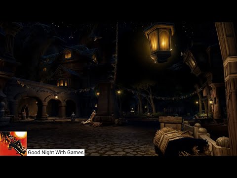 World of Warcraft Ambience Drustvar- A Dark Gothic Village, Dark Winds And Howls.