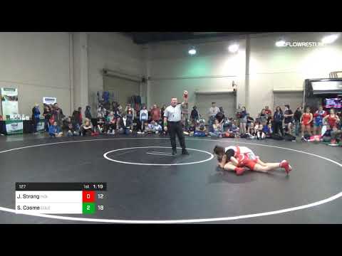 127 Lbs Rr Rnd 2 Jaryn Strong Indiana Draw Vs SaVannah Cosme Colorado Dual