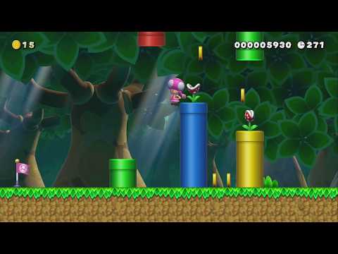 1-1:Run the Pool by theFlash ~ World Record! - Super Mario Maker 2 - No Commentary 1bu