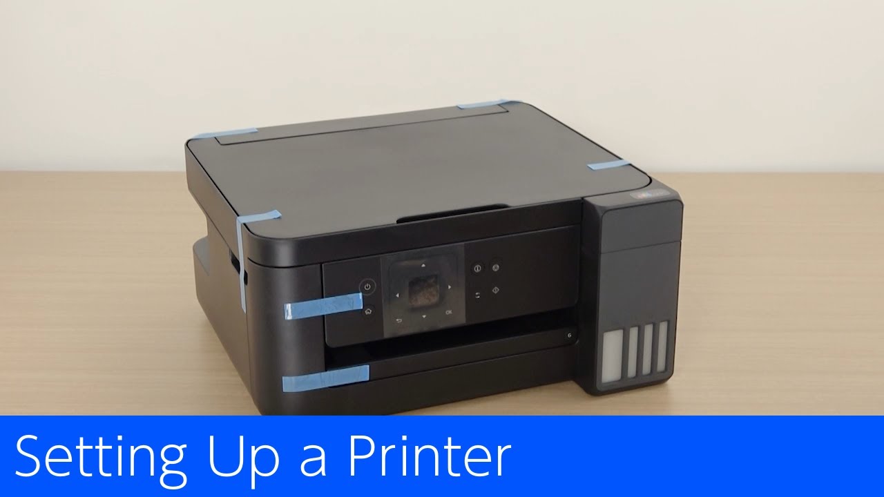 L4350 - Setting Up a Printer