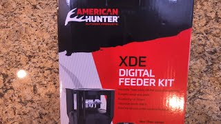 American Hunter XDE Feeder: Unboxing, Setup and Instructions