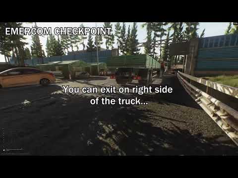 Emercom Checkpoint Exit Location (Interchange) With Map - Escape From Tarkov