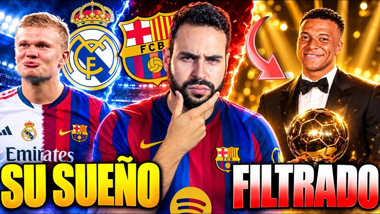 🚨¡SE FILTRA EL GANADOR DEL BALÓN DE ORO! HAALAND sorprende a TODOS