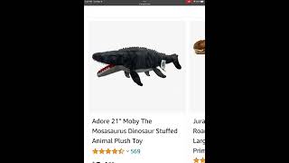 Moby the BIG SOFT MOSASAURUS!!!