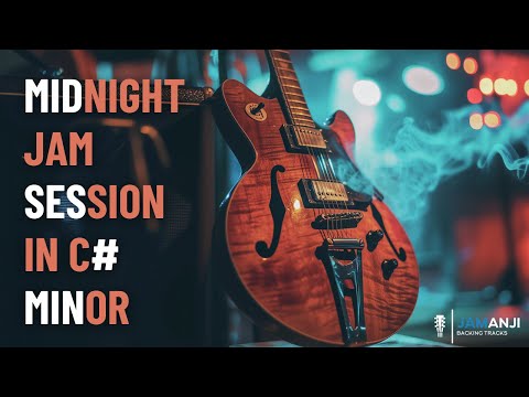 Smooth Midnight Jazz Backing Track in C# Minor