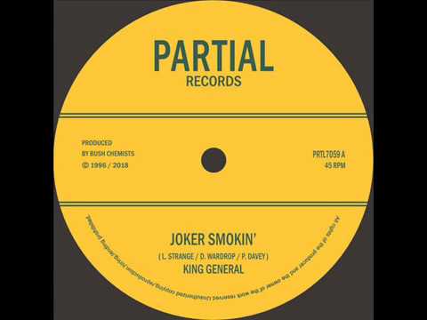 King General / Bush Chemists - Joker Smokin' - Partial Records 7" PRTL7059