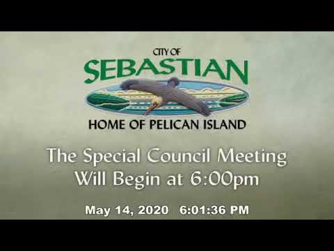 May 14, 2020 - Special Council Meeting