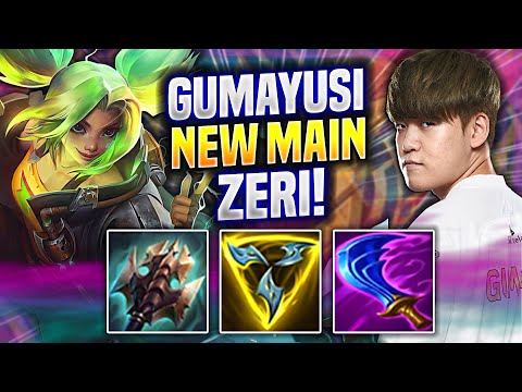 GUMAYUSI WANT TO MAIN ZERI! - T1 Gumayusi Plays Zeri ADC vs Lucian! | Season 2022