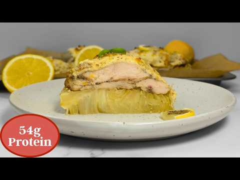 54g Protein, 9g Carbs - Lemon Chicken Alfredo That Tastes Decadent