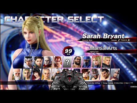 Virtua Fighter 5 : Ultimate Showdown - Sarah Bryant - Arcade Mode