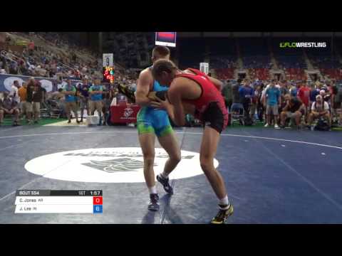 Junior FS 160 Round of 64 - Cash Jones (AR) vs. Joe Lee (IN)