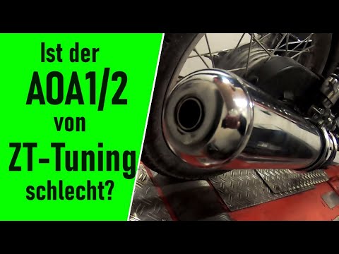 Simson Tuning ZT-Tuning AOA wirklich zu wenig Leistung?  CO2radtechnik 50ccm