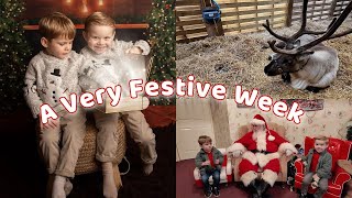Spend A Week In December With Me! First Nativity, Reindeers & Christmas photoshoot!