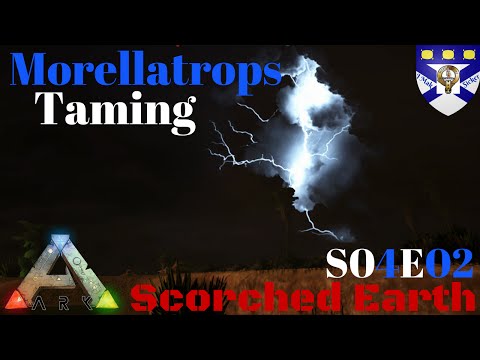 Ark Scorched Earth S04E02 "Morellatrops Taming & Jaboa's Explained" -Multiplayer "Let's Play"