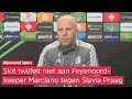 Feyenoord-trainer Slot heeft alle vertrouwen in Bijlow-vervanger Marciano: 'Nummer één van Israël'