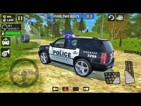 Offroad Cadillac Escalade Driving - 4x4 Police SUV Driver - Android Gameplay