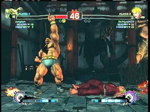 SSFIVAE: Zangief (zangtian) vs. Ken (KichijyoKEN)  SD