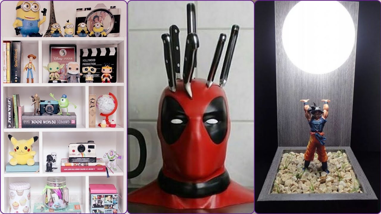 Geek Decor Inspiration l Geek Home Decor Ideas l Geek Collectibles